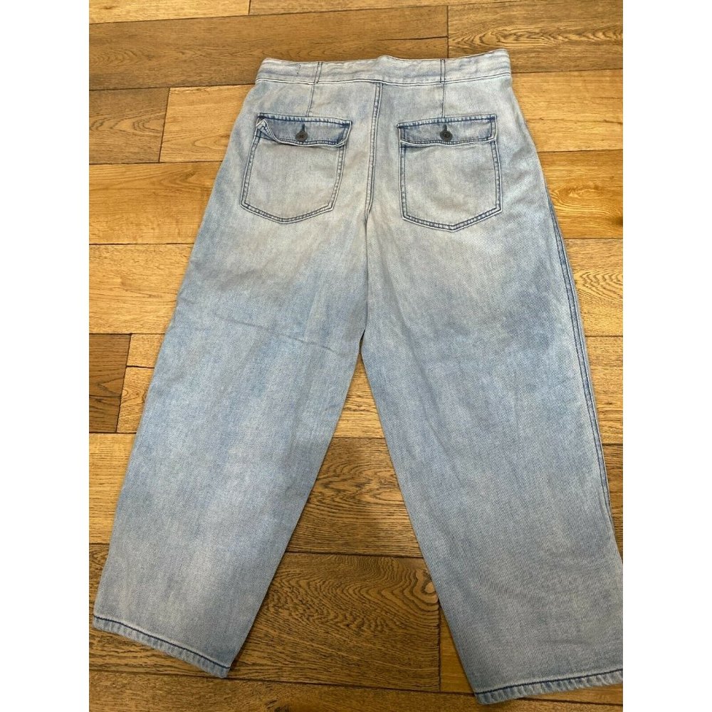 NEW Free People Paloma High Rise Slouchy Jeans 31 - Picture 12 of 12